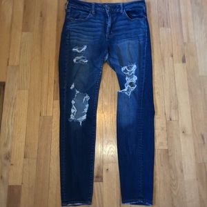 SIZE 12 AMERICAN EAGLE JEANS